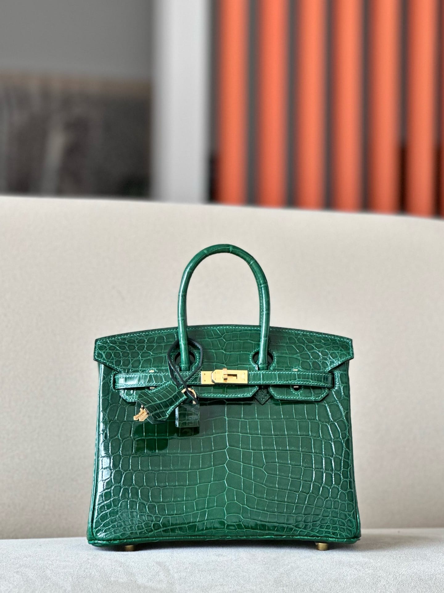 Birkin Croco Hermes 57