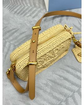 Crochet shoulder bag Prada 1BH196