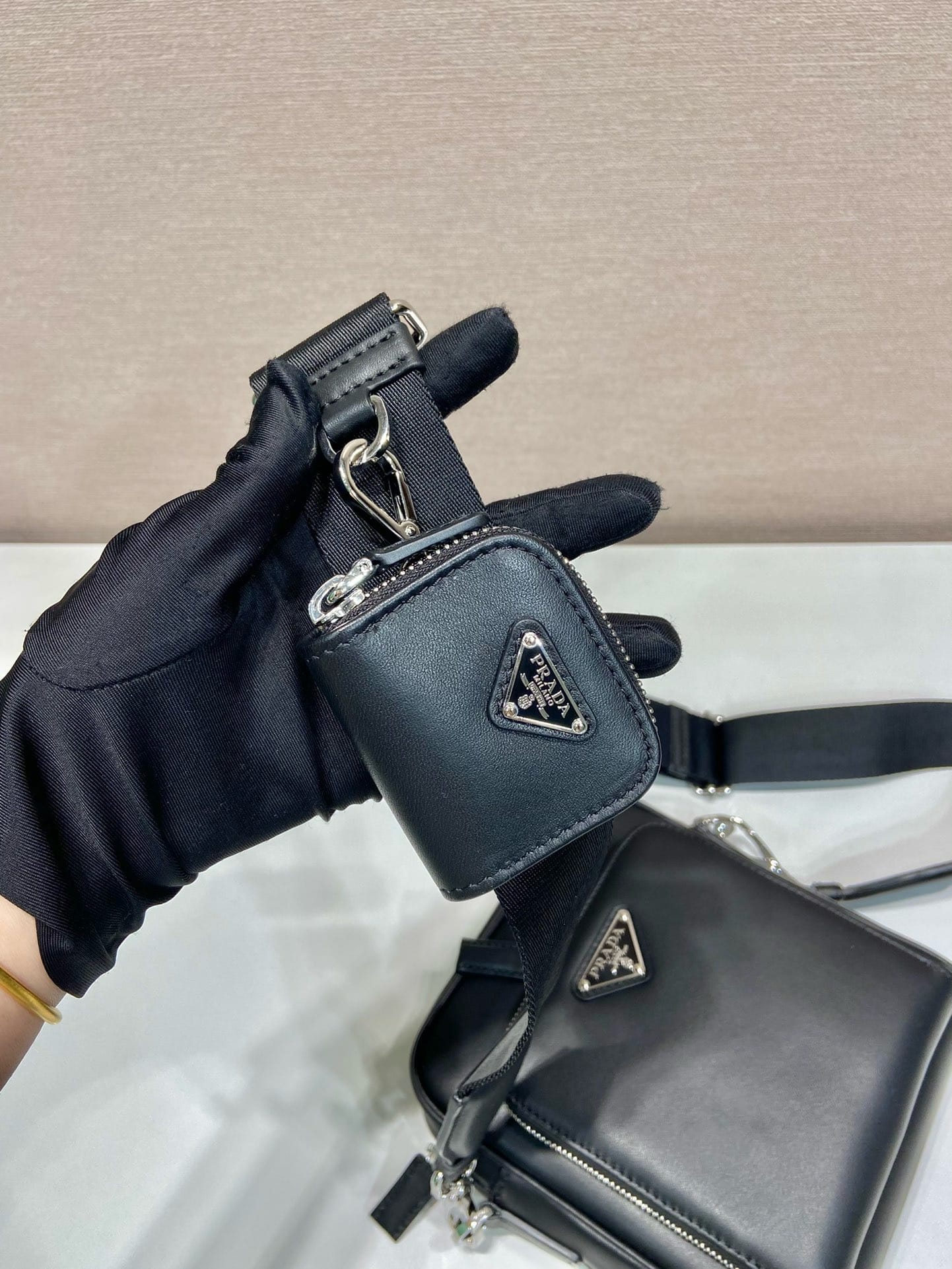 Saffiano Leather Prada 2VH168