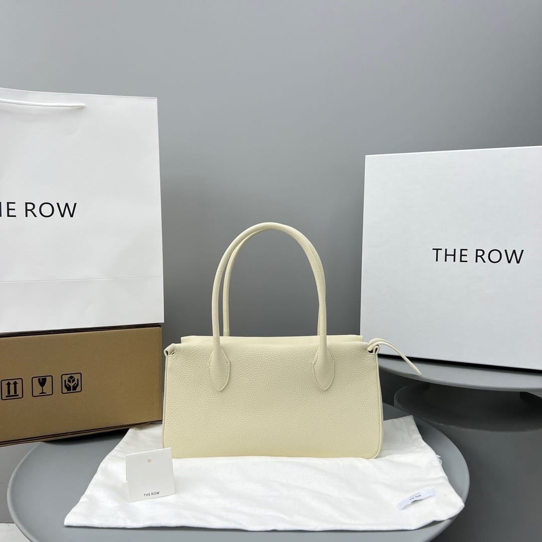 E/W Top Handle Bag in Leather The Row E68898