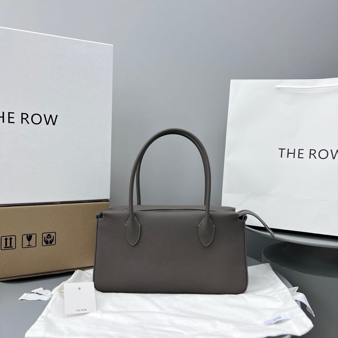 E/W Top Handle Bag in Leather The Row E68898.2