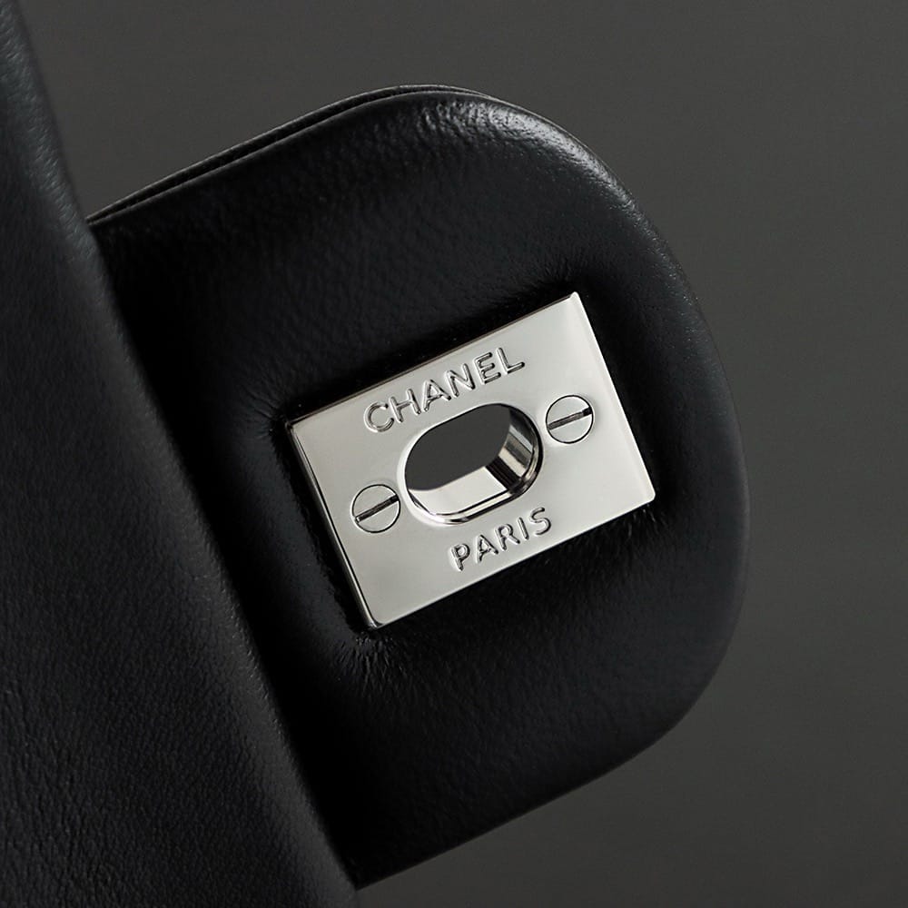 Classic Flap Silver 25cm Chanel 11112.2