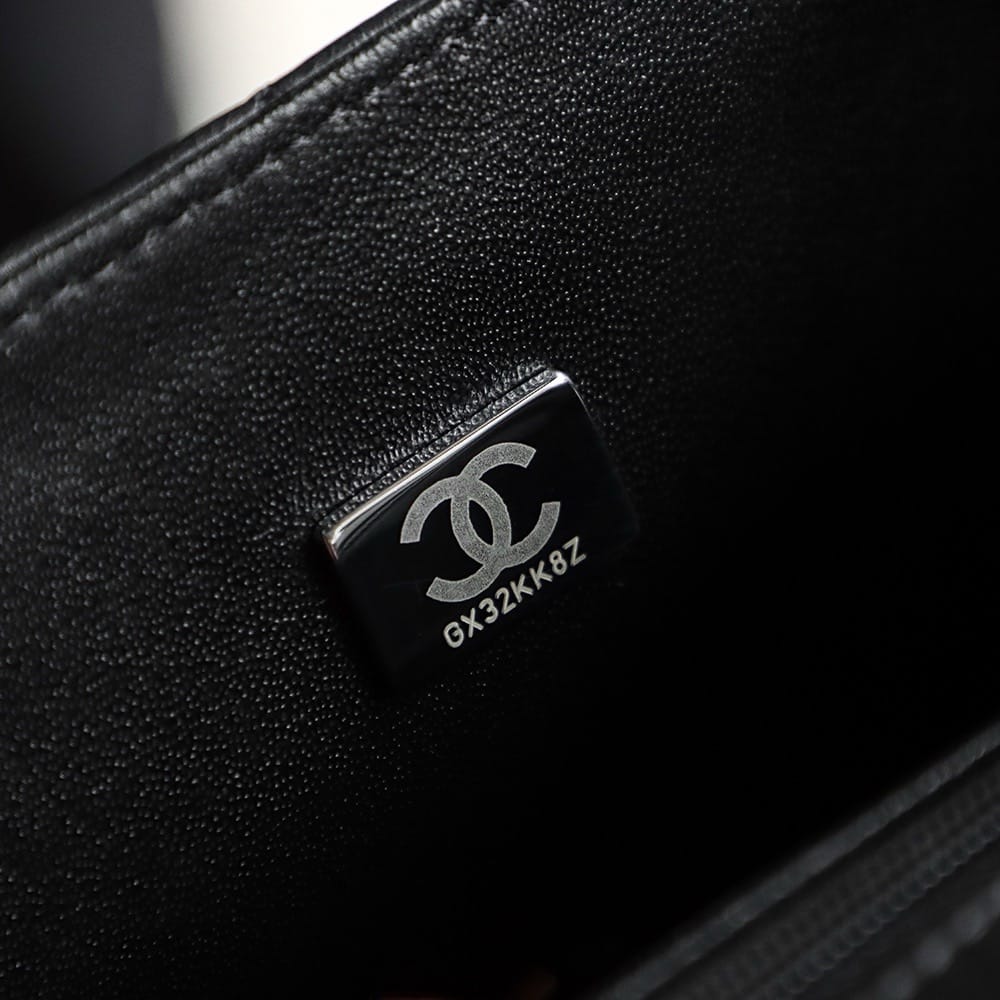 Classic Flap Silver 17cm Chanel 1115.2