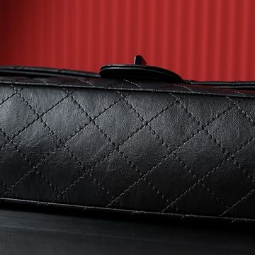 2.55 Black 24cm Chanel 37586.2