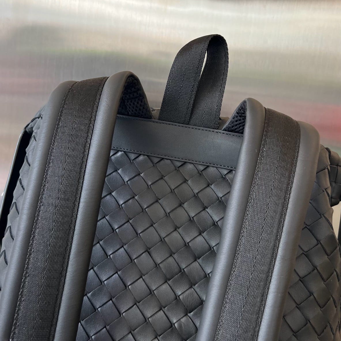 Кожаный рюкзак Classic Intrecciato Bottega Veneta 653118.3