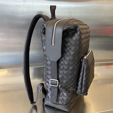 Кожаный рюкзак Classic Intrecciato Bottega Veneta 653118.4