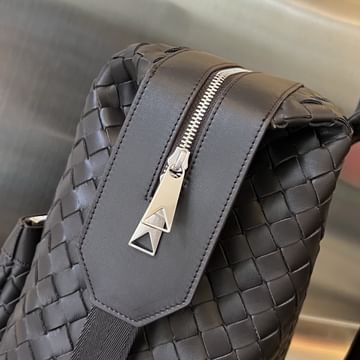 Кожаный рюкзак Classic Intrecciato Bottega Veneta 653118.4