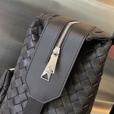 Кожаный рюкзак Classic Intrecciato Bottega Veneta 653118.4