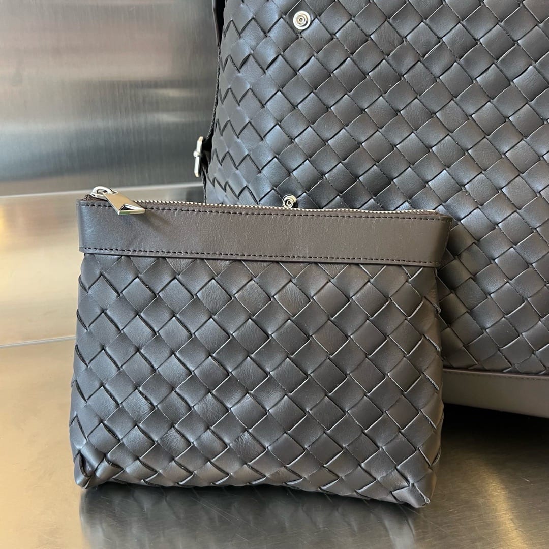 Кожаный рюкзак Classic Intrecciato Bottega Veneta 653118.4