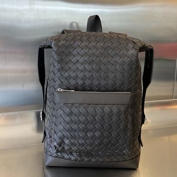Кожаный рюкзак Classic Intrecciato Bottega Veneta 653118.4