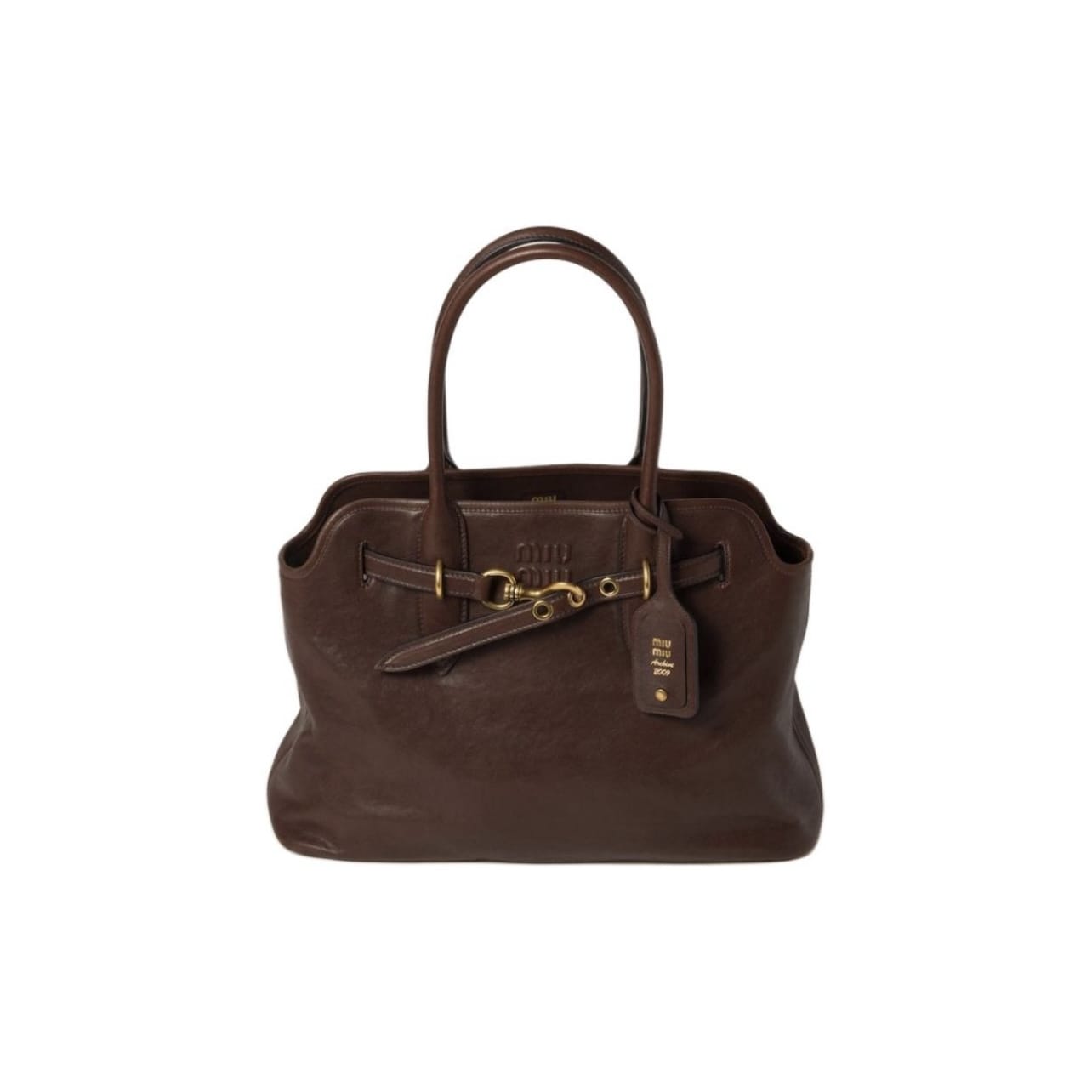 Aventure nappa leather bag Miu Miu 5BG291