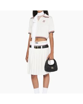 Wander matelasse nappa leather hobo bag Miu Miu 5BC125 (оригинал) Wander matelasse nappa leather hobo bag Miu Miu 5BC125 (оригинал)