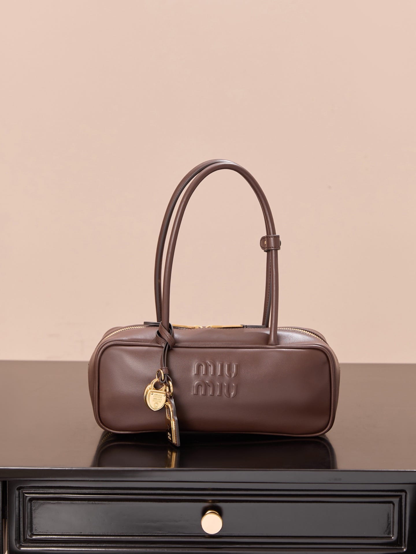 Beau leather bag Miu Miu 5BB173.1
