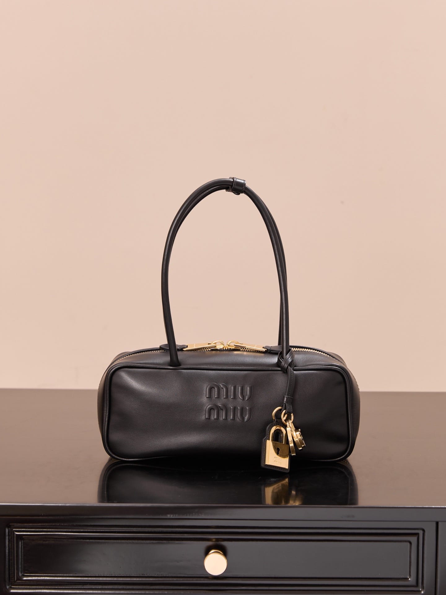 Beau leather bag Miu Miu 5BB173.3