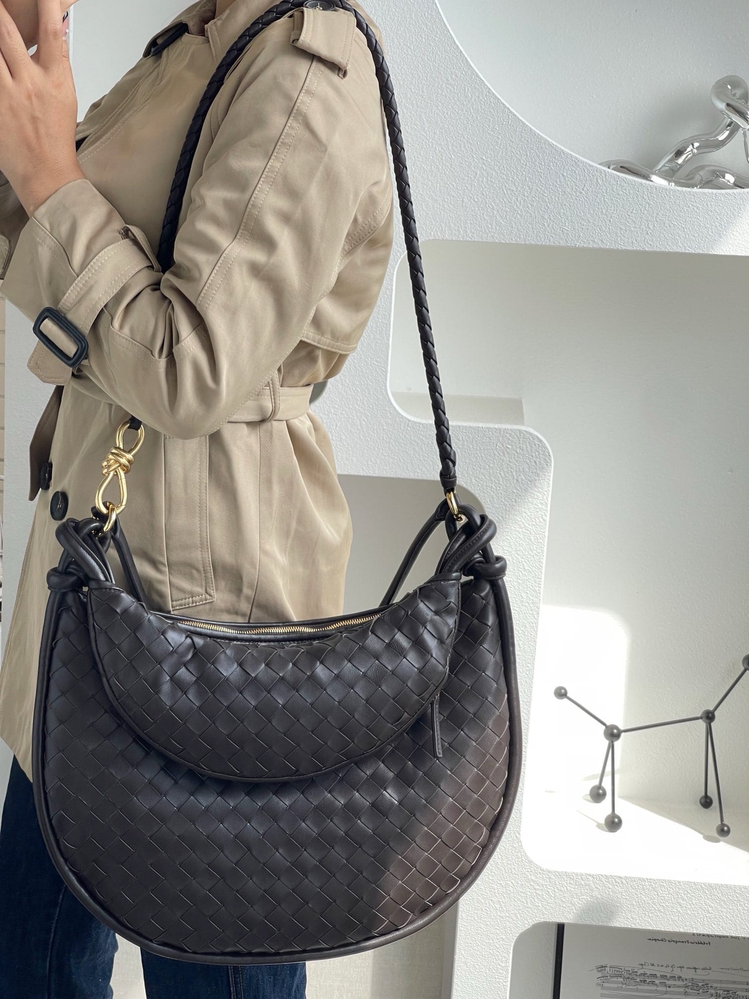 Gemelli 42cm Bottega Veneta 764053.1