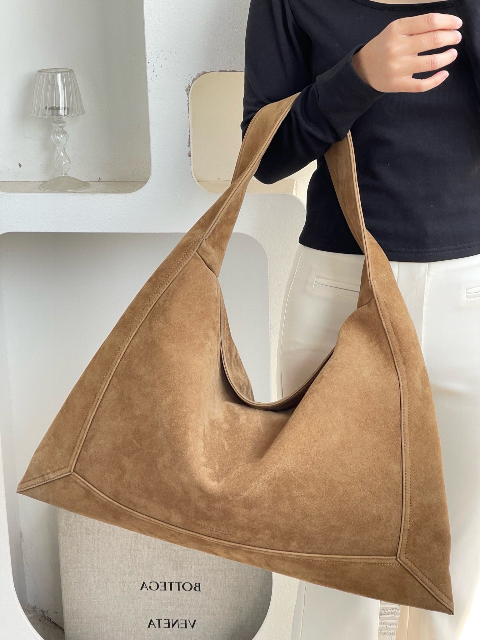 Hop 54cm Bottega Veneta 803976.2