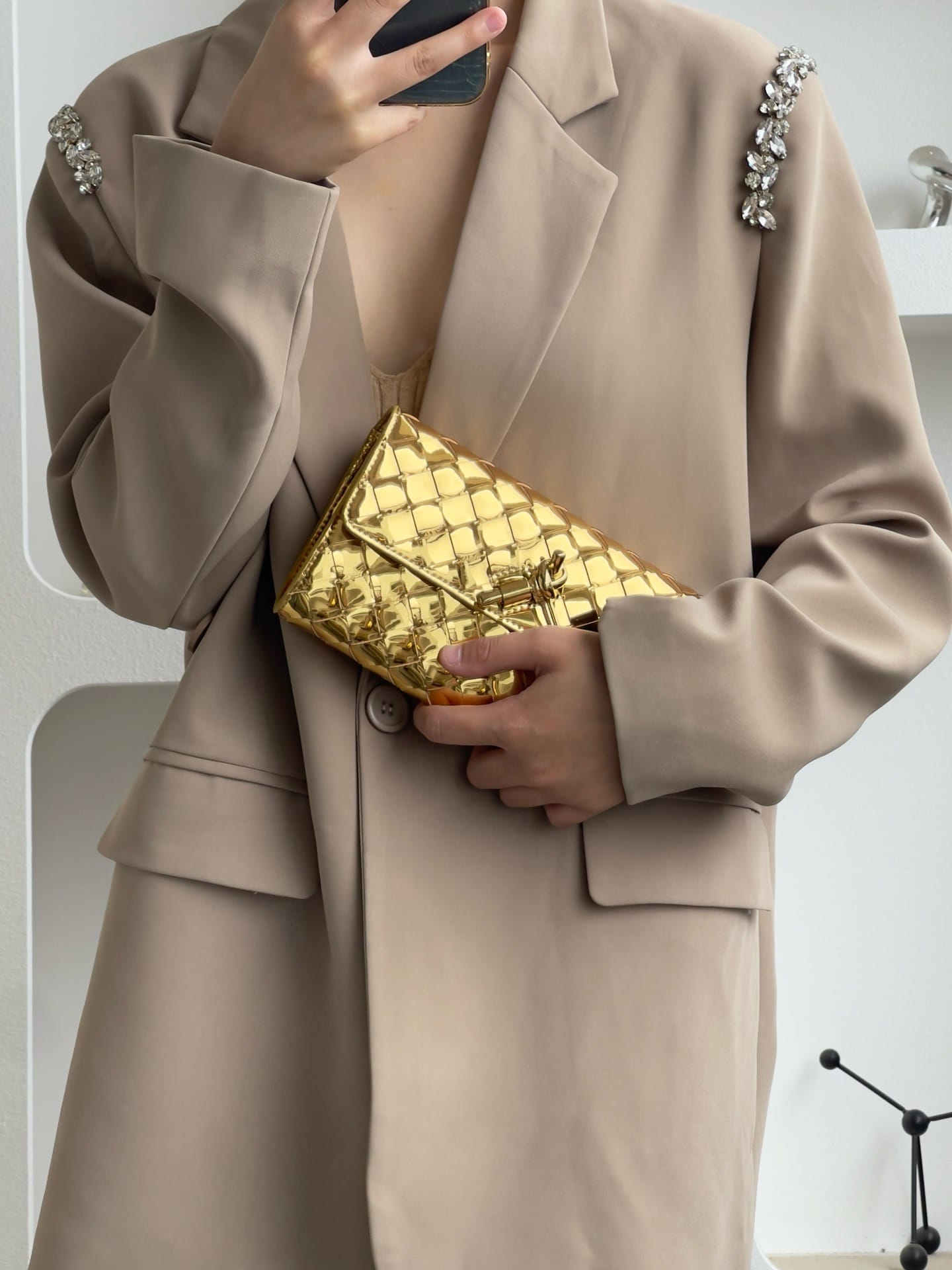 Andiamo clutch mini Bottega Veneta 741504.1