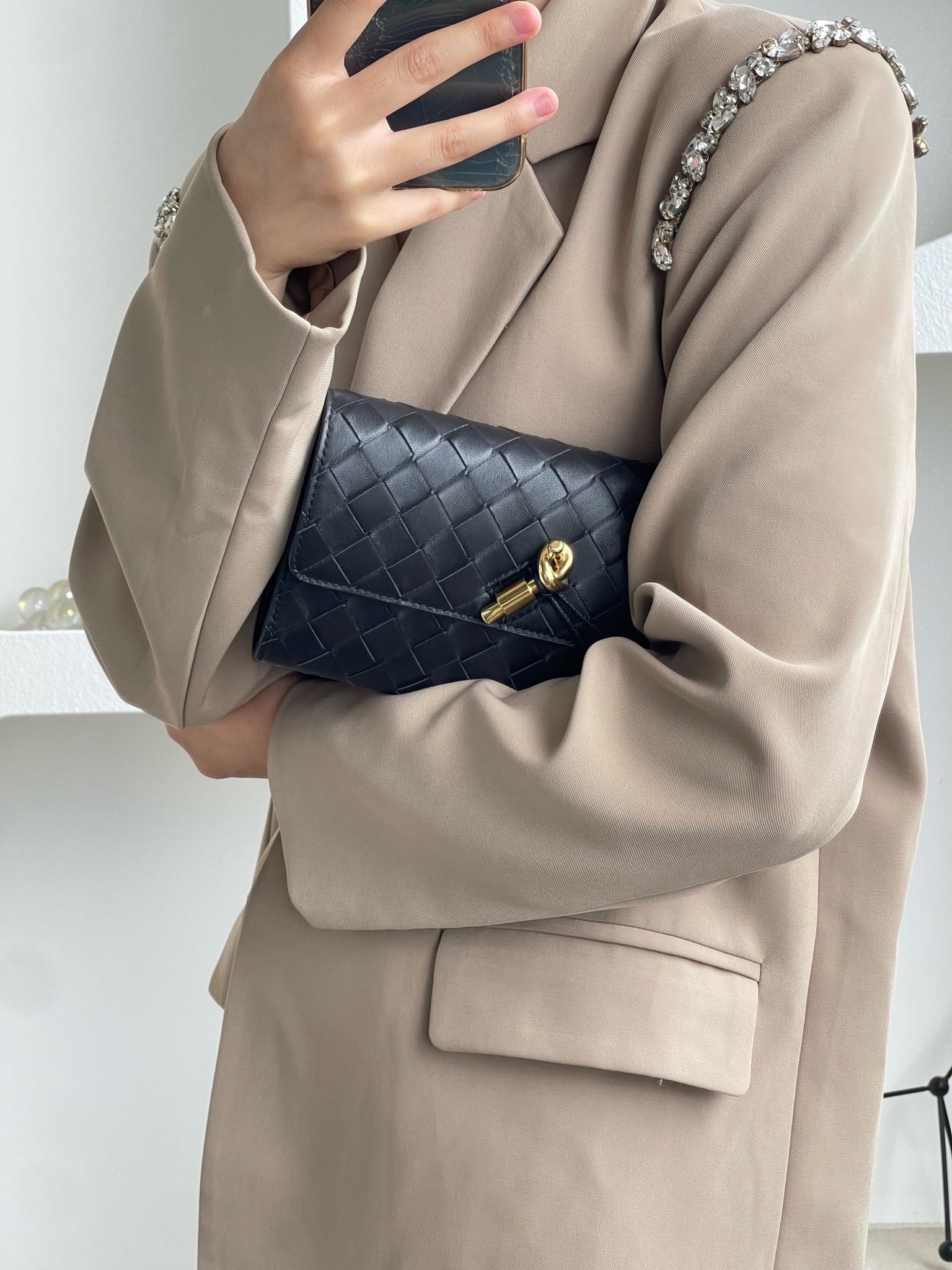 Andiamo clutch mini Bottega Veneta 741504.2