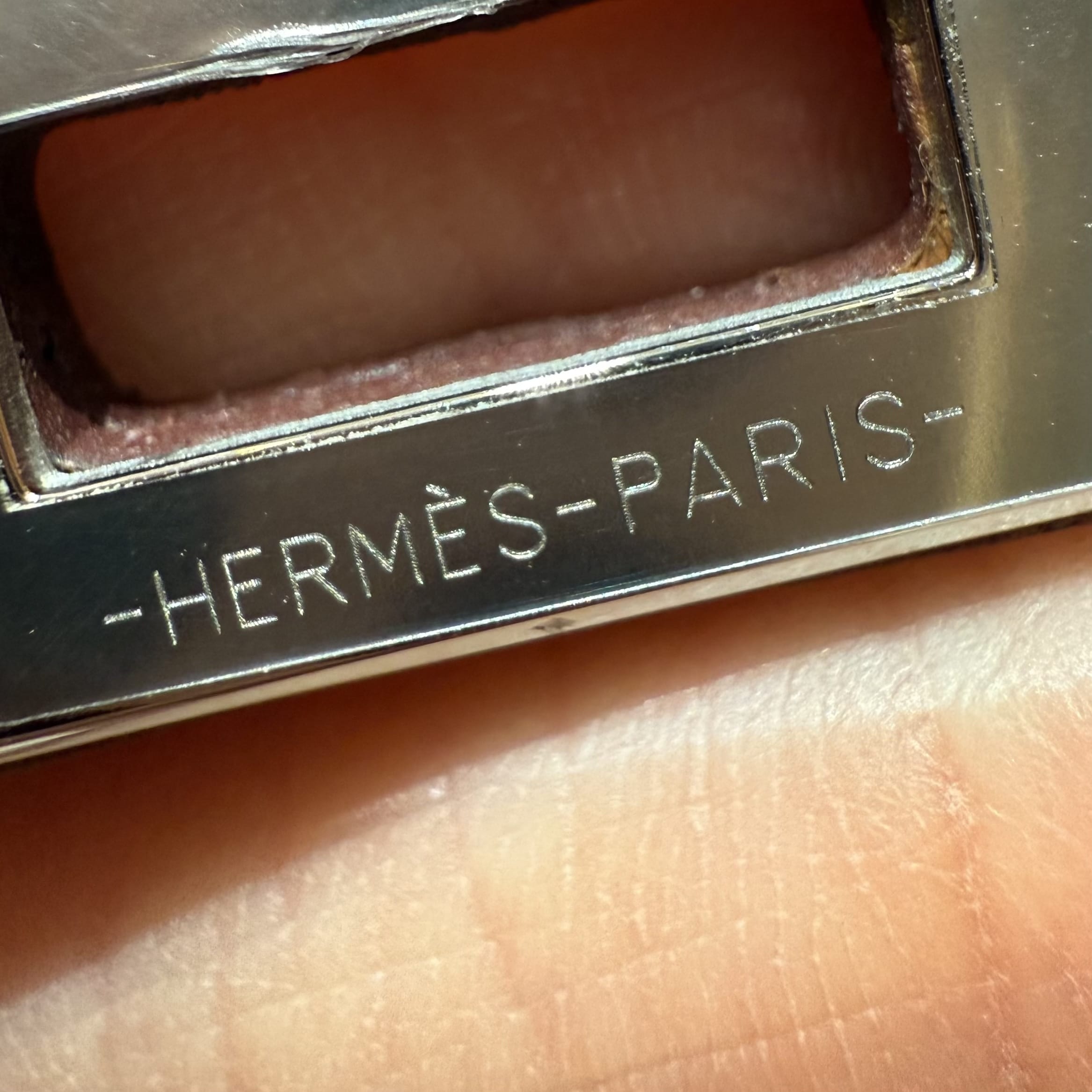 Birkin Hermes Togo 37/Gold silver