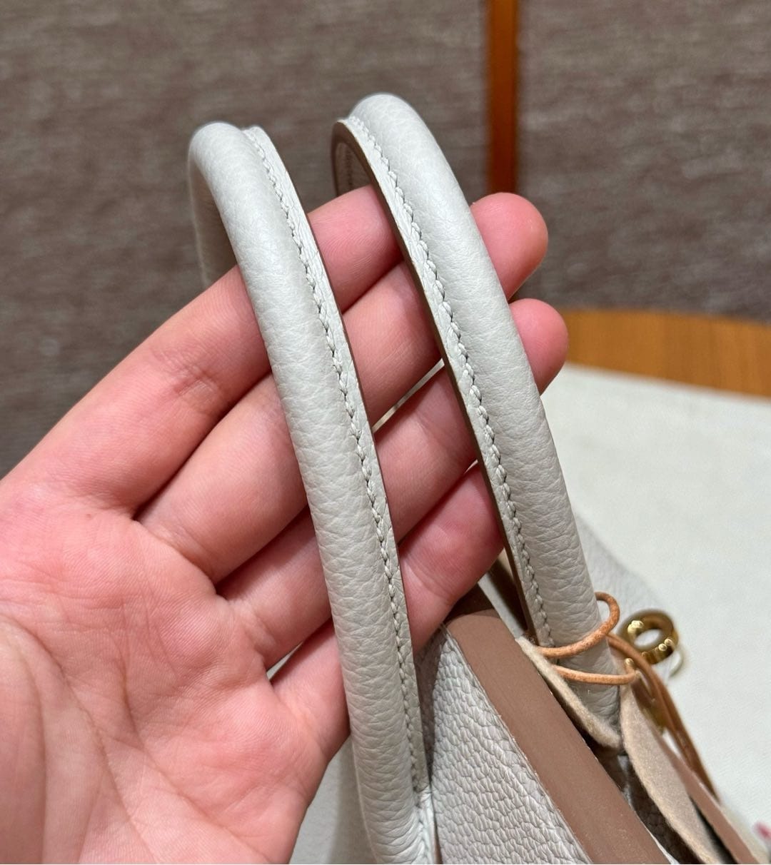 Birkin Hermes Togo M4/Girs pale gold