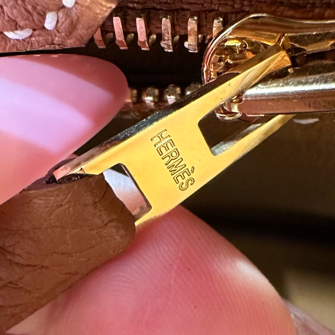 Birkin Hermes Togo 1H/Toffee gold