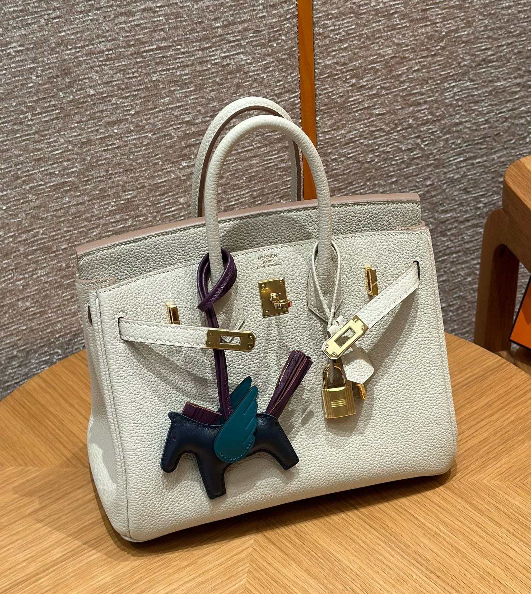 Birkin Hermes Togo i2/Nata gold