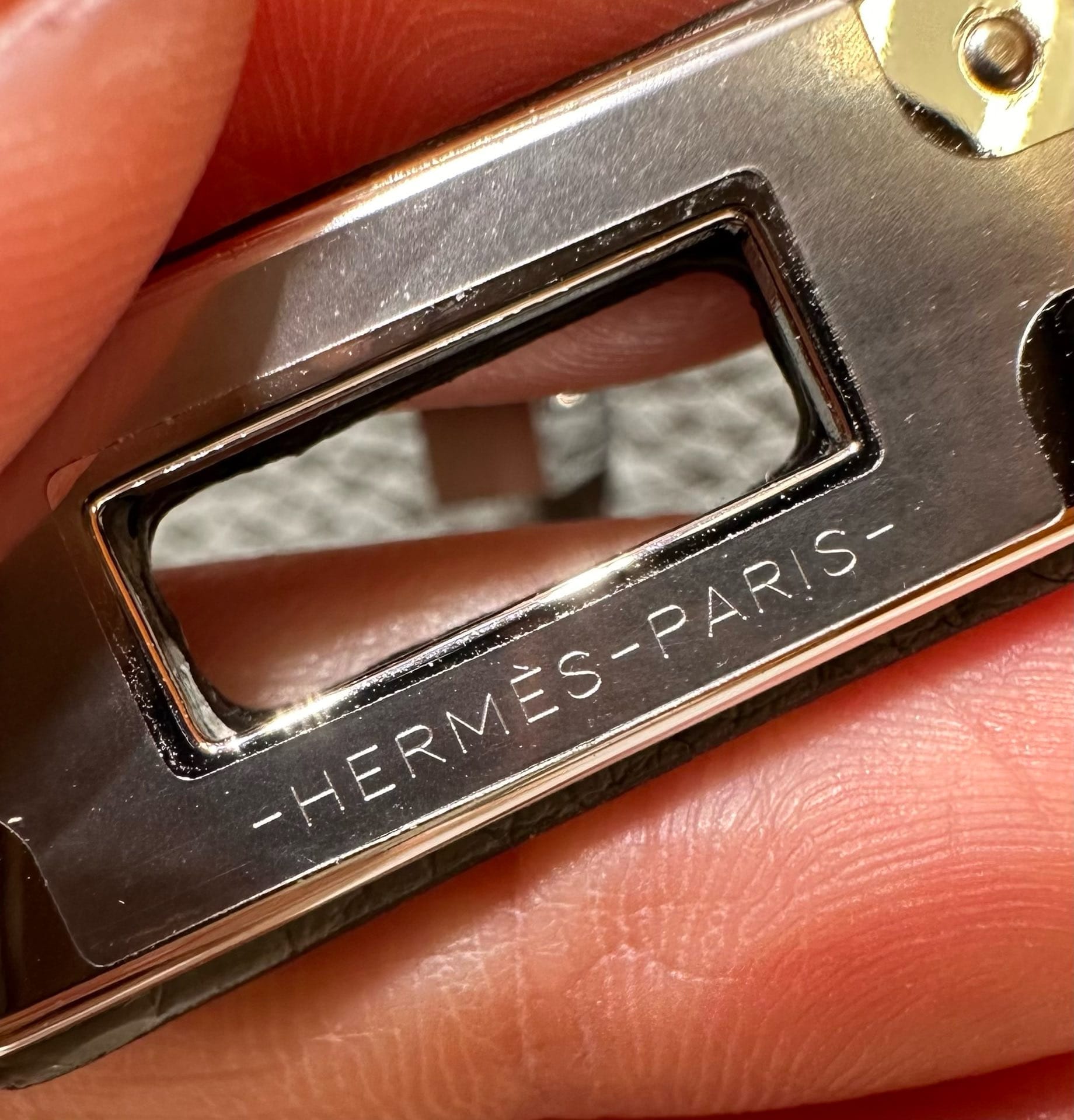 Birkin Hermes Togo 4Z/Gris Mouette silver