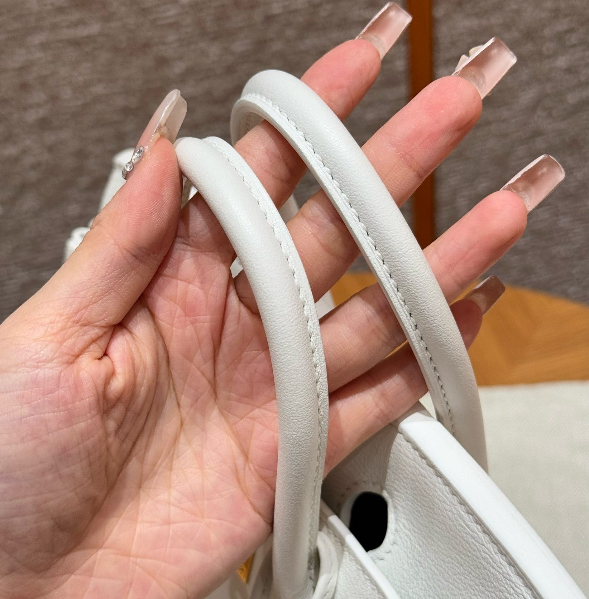 Birkin Hermes Swift 01/Blanc gold