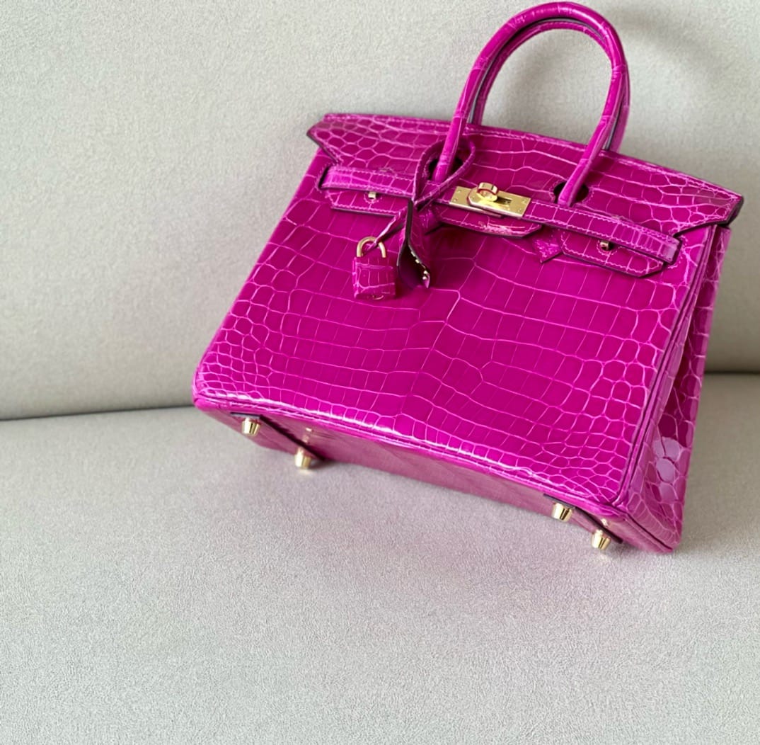 Birkin Croco Hermes BKН.47