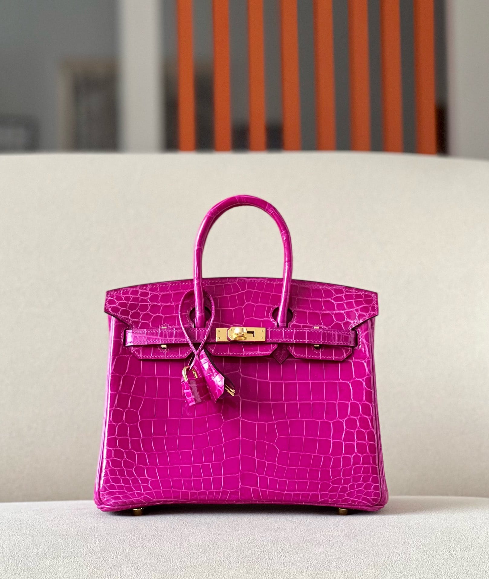 Birkin Croco Hermes BKН.47