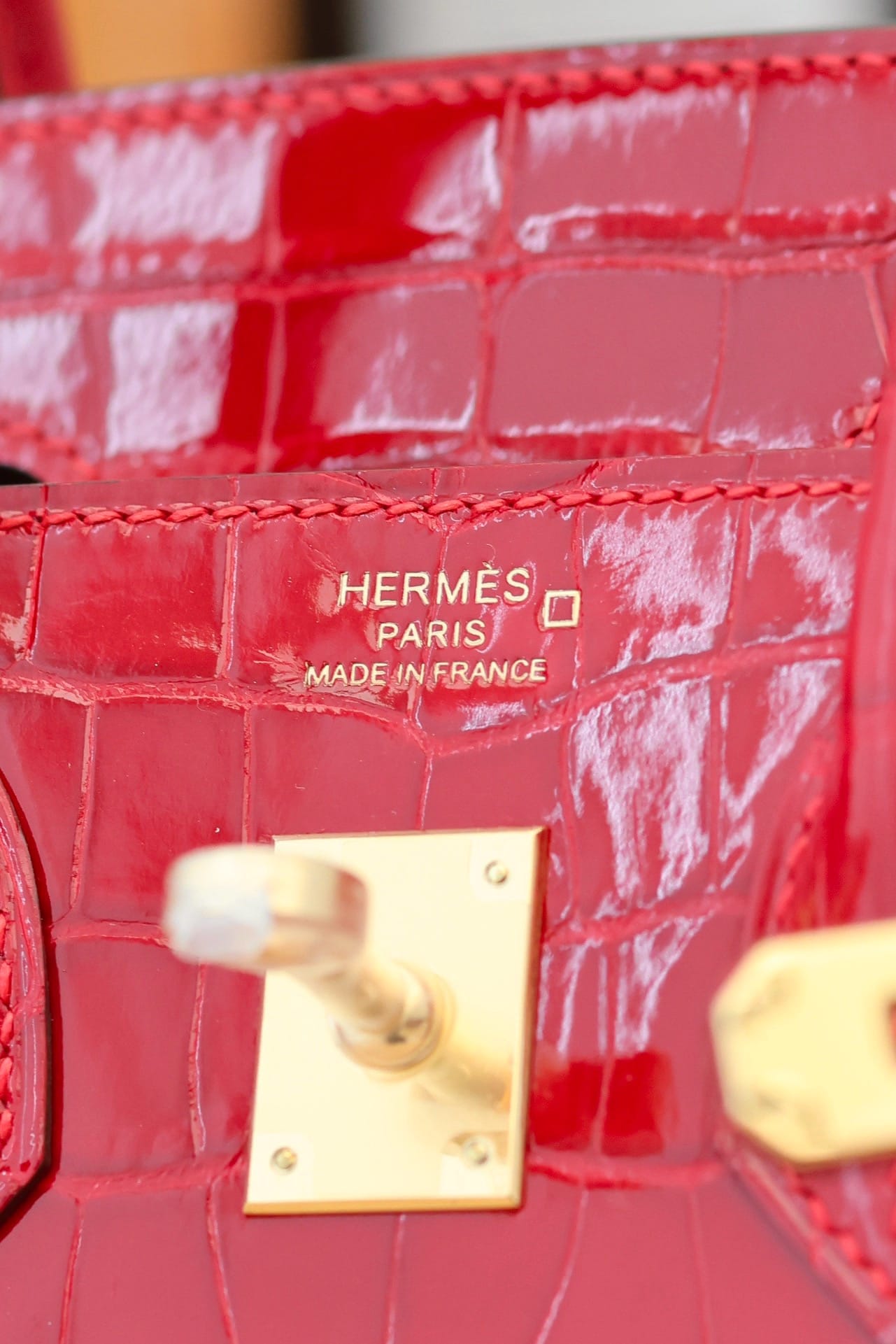 Birkin Croco Hermes BKН.123