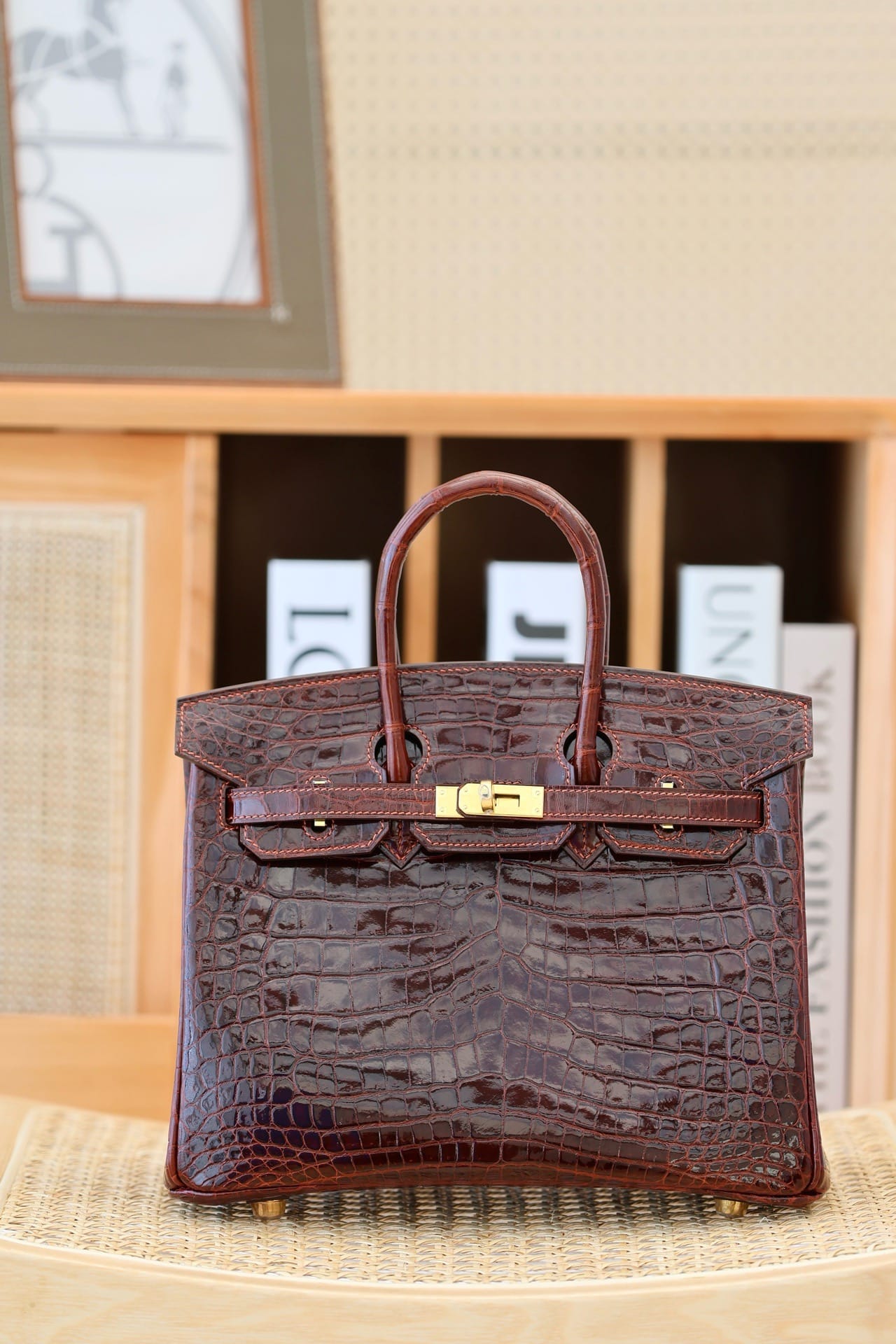 Birkin Croco Hermes BK3Н.16