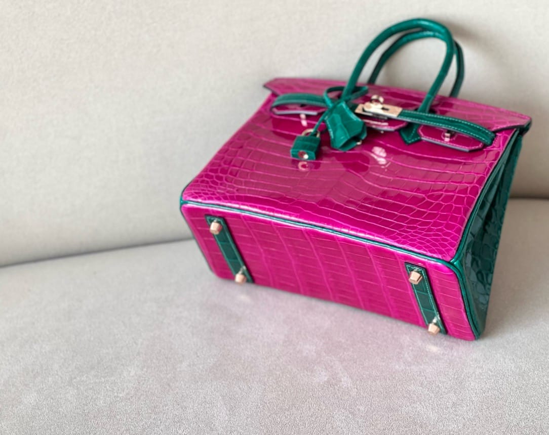 Birkin Croco Hermes 6Q/J5