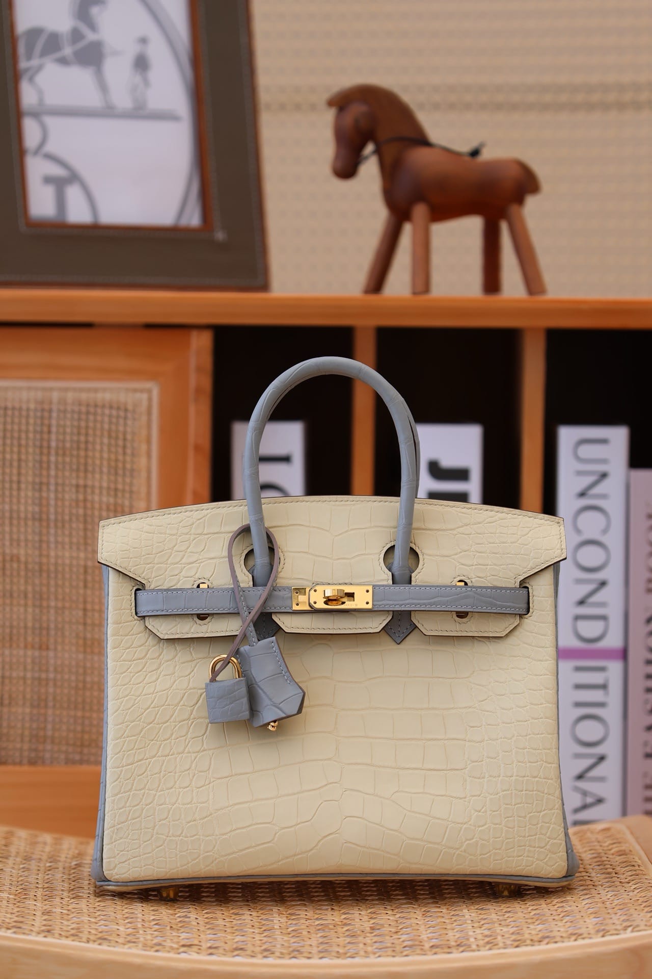 Birkin Croco Hermes BKН.53