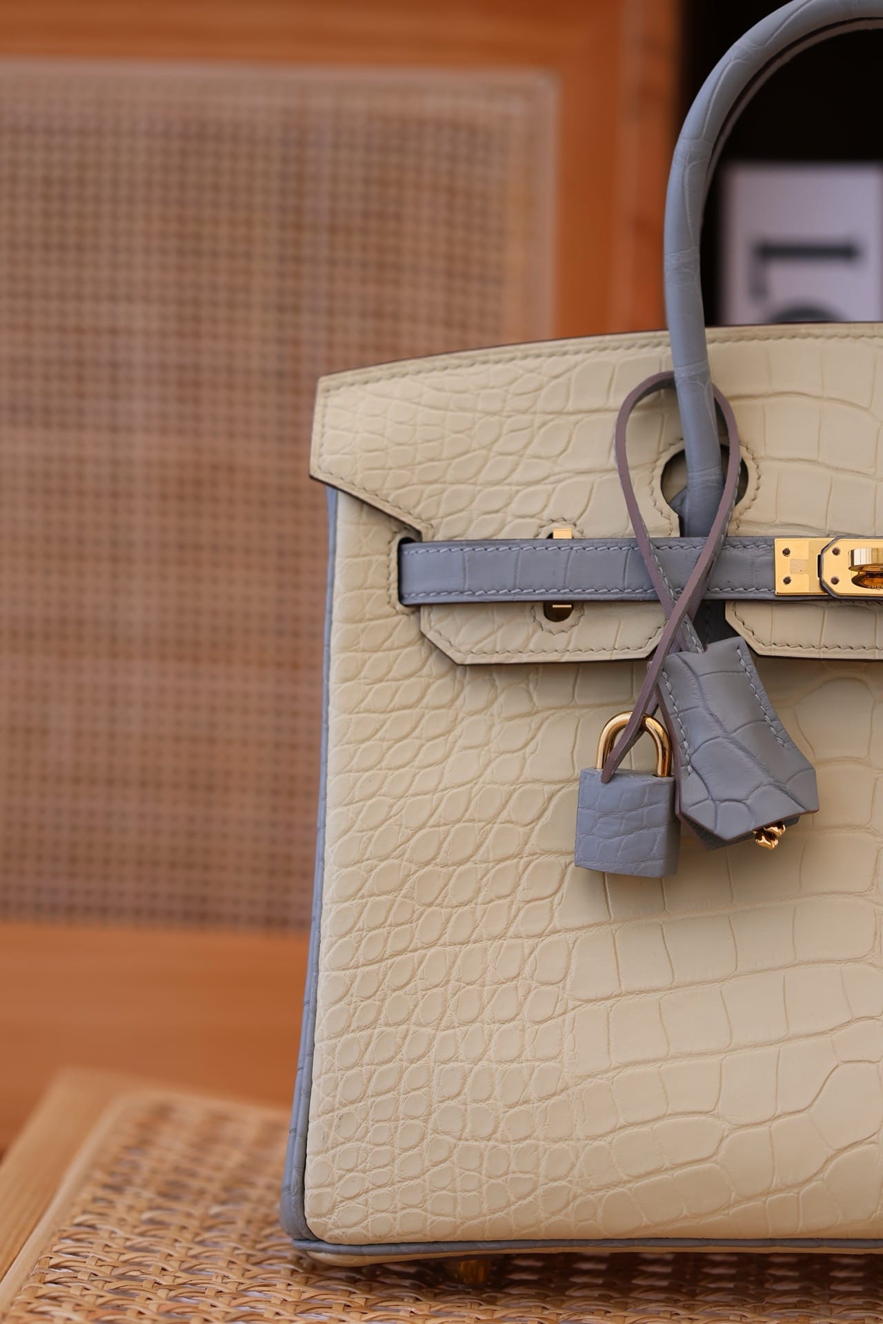 Birkin Croco Hermes BKН.53