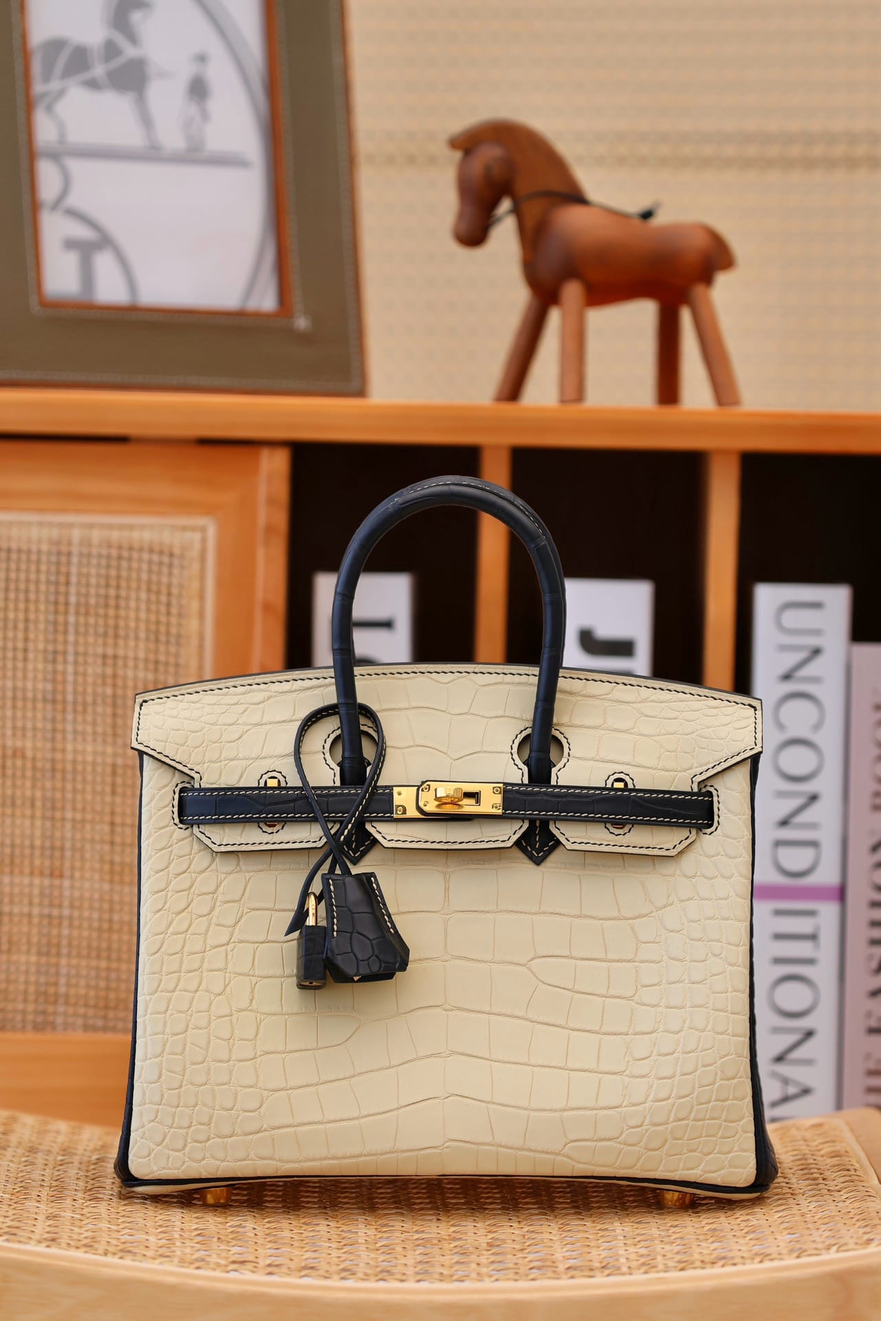 Birkin Croco Hermes BKН.54