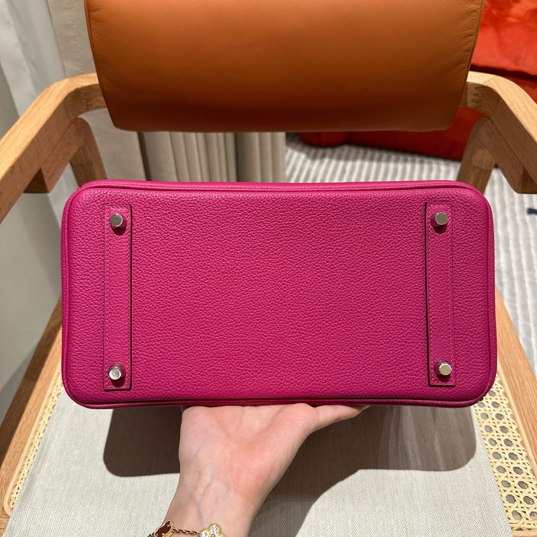 Birkin Hermes Togo L3/Rose purple sliver