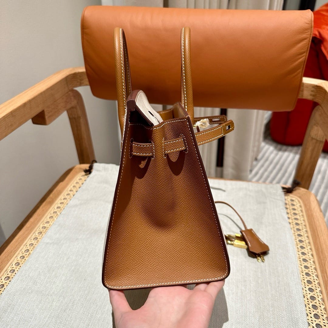 Birkin Hermes Epsom ck10/Craie/ck37/Gold gold