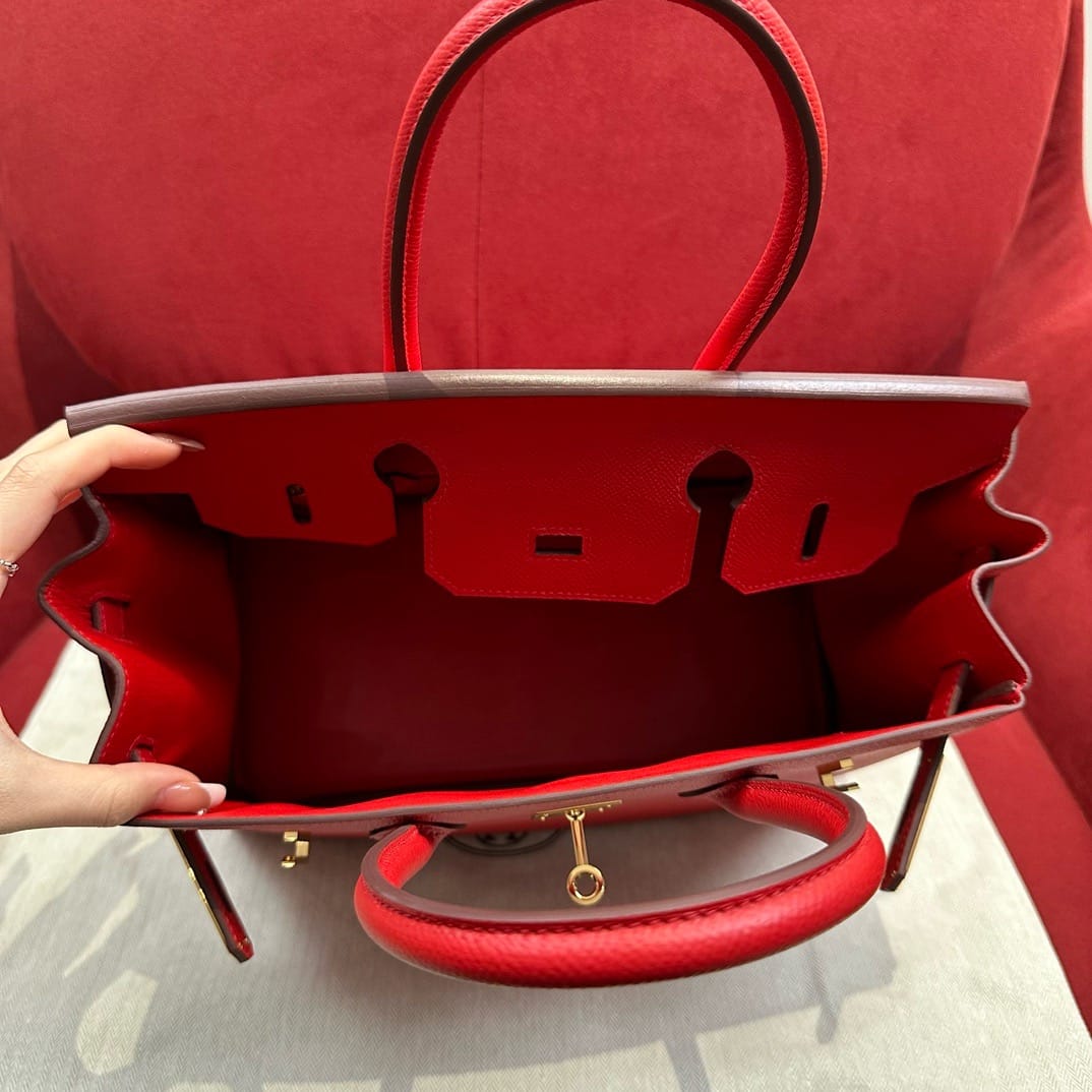 Birkin Hermes Epsom Q5 gold