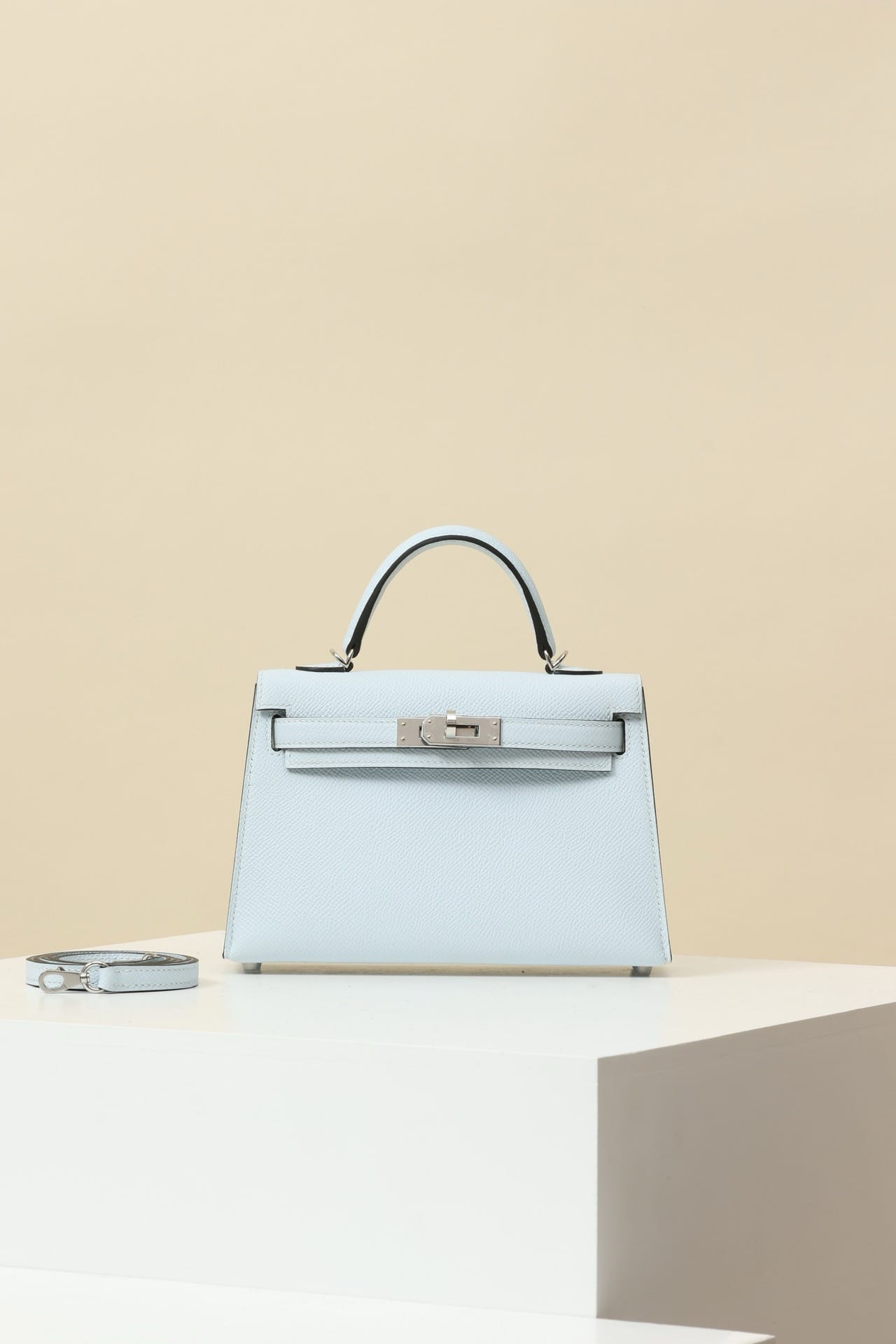 Kelly 19 Hermes Epsom 08 Silver