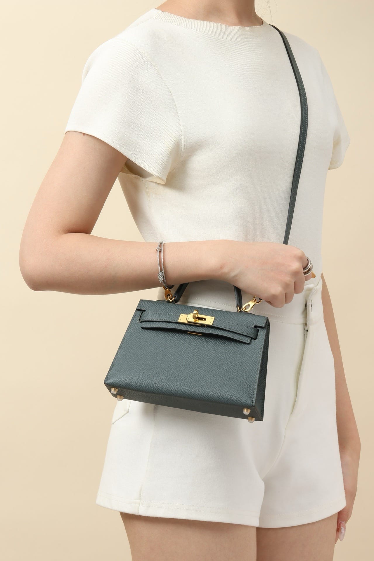 Kelly 19 Hermes Epsom H0 Gold