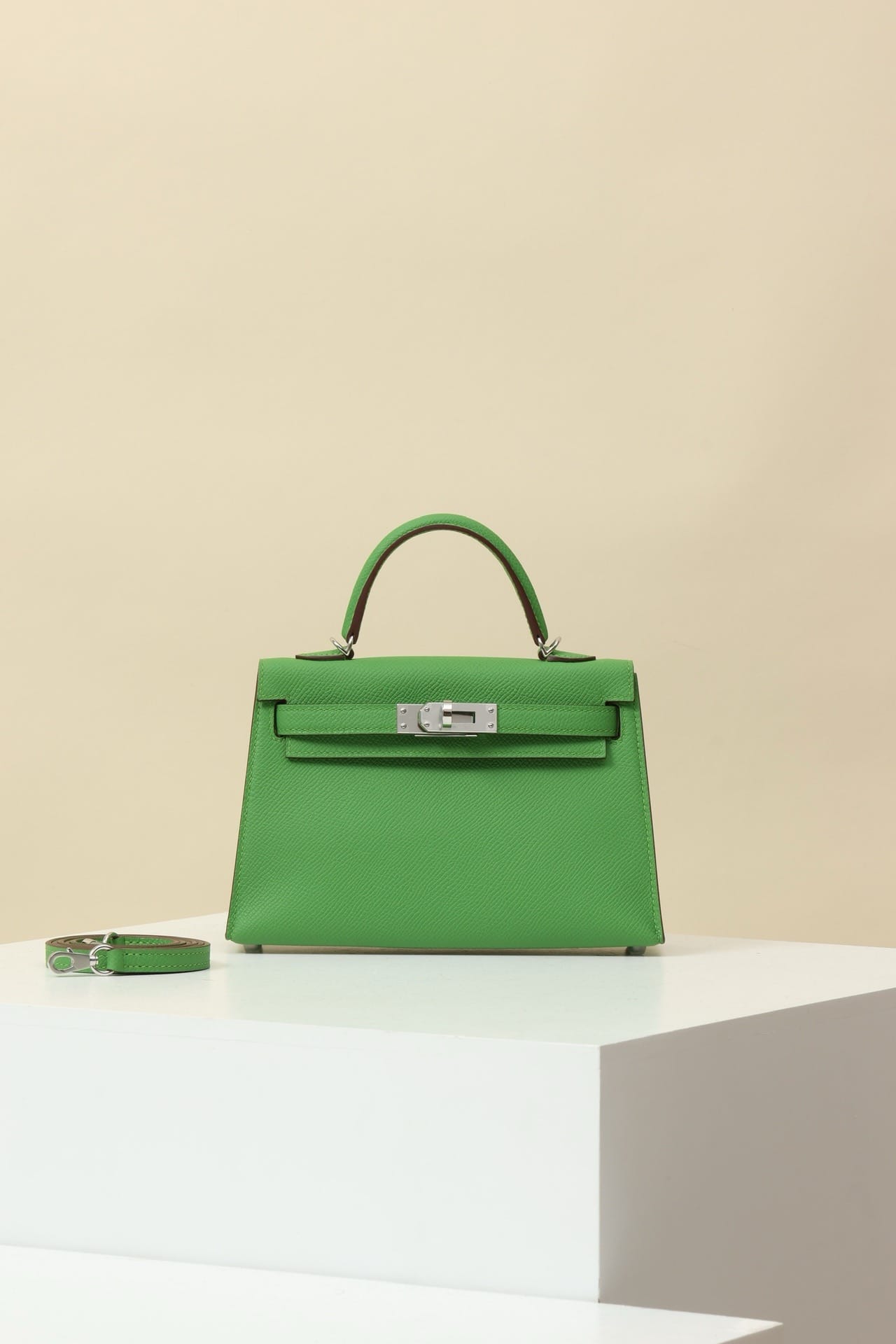 Kelly 19 Hermes Epsom A8/09 Silver