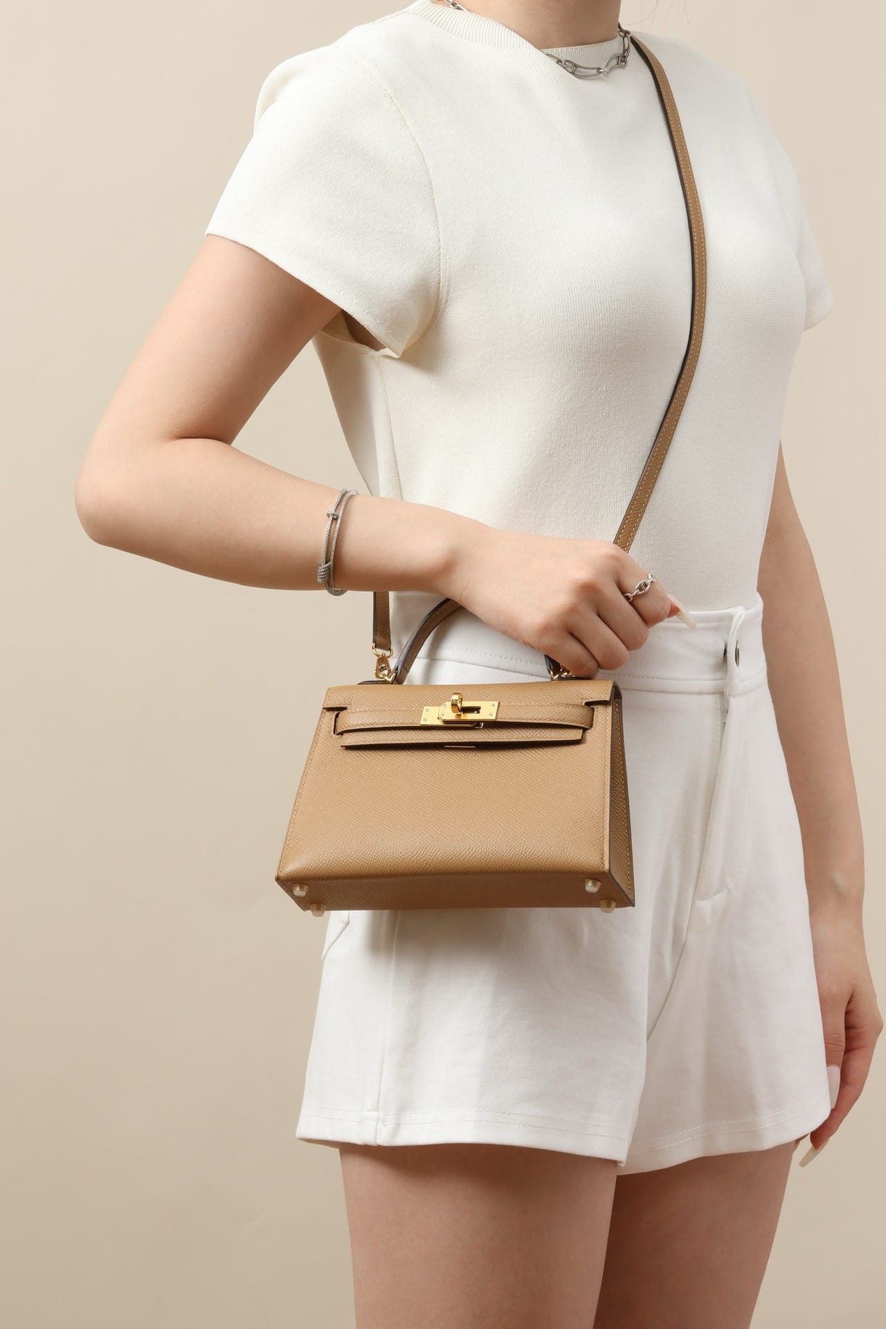 Kelly 19 Hermes Epsom OM Gold