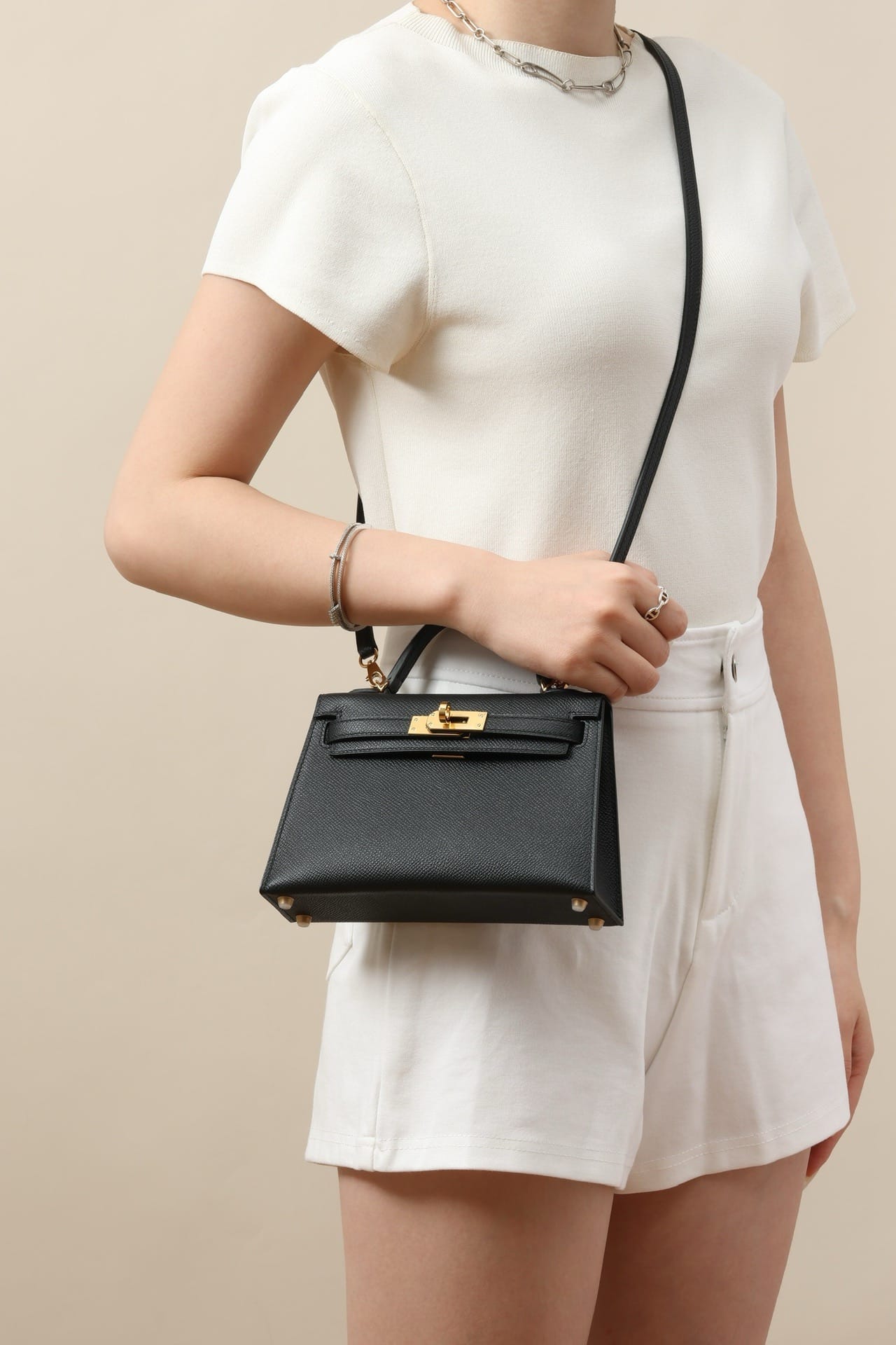 Kelly 19 Hermes Epsom CK89 Gold