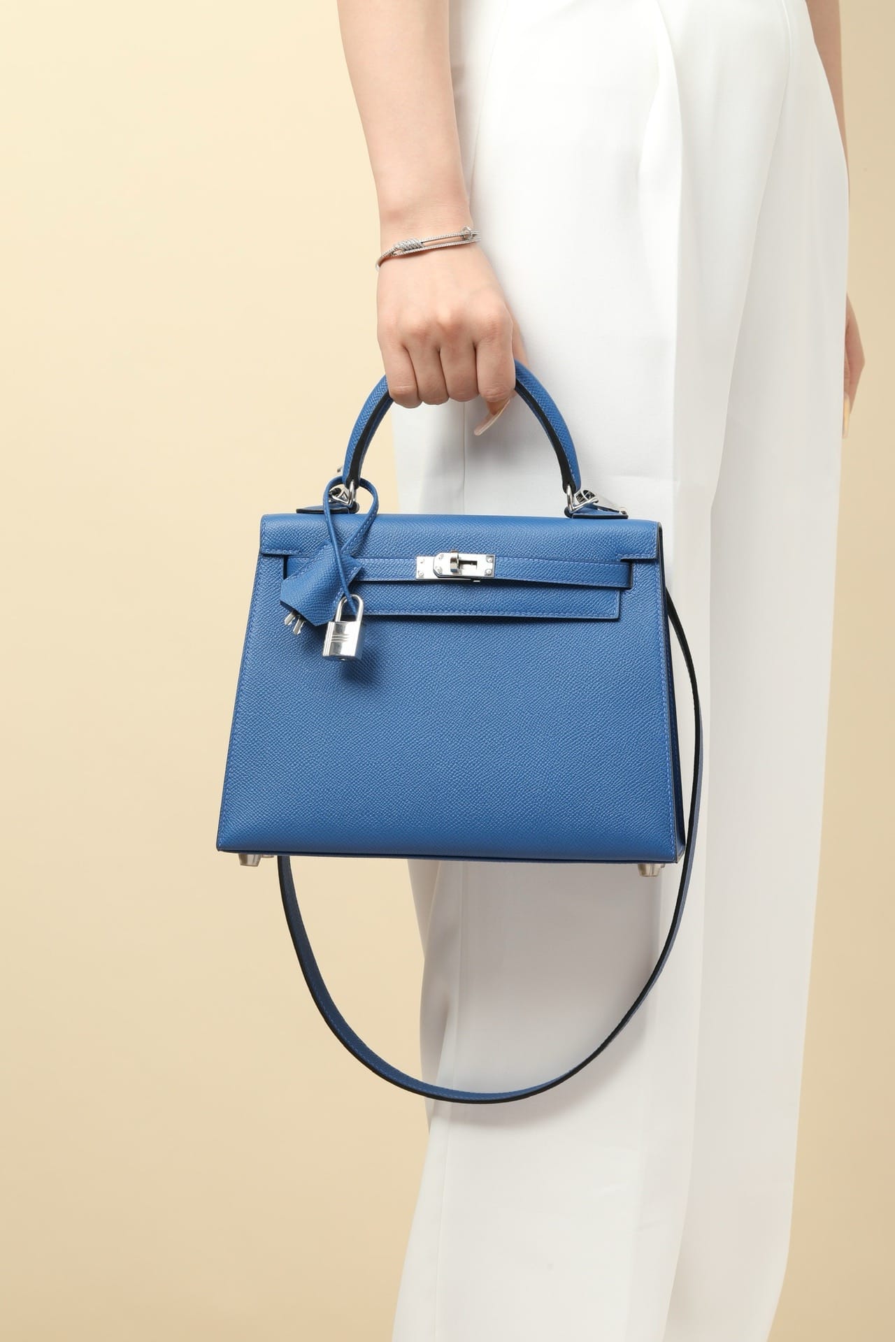 Kelly Hermes Epsom 71 silver