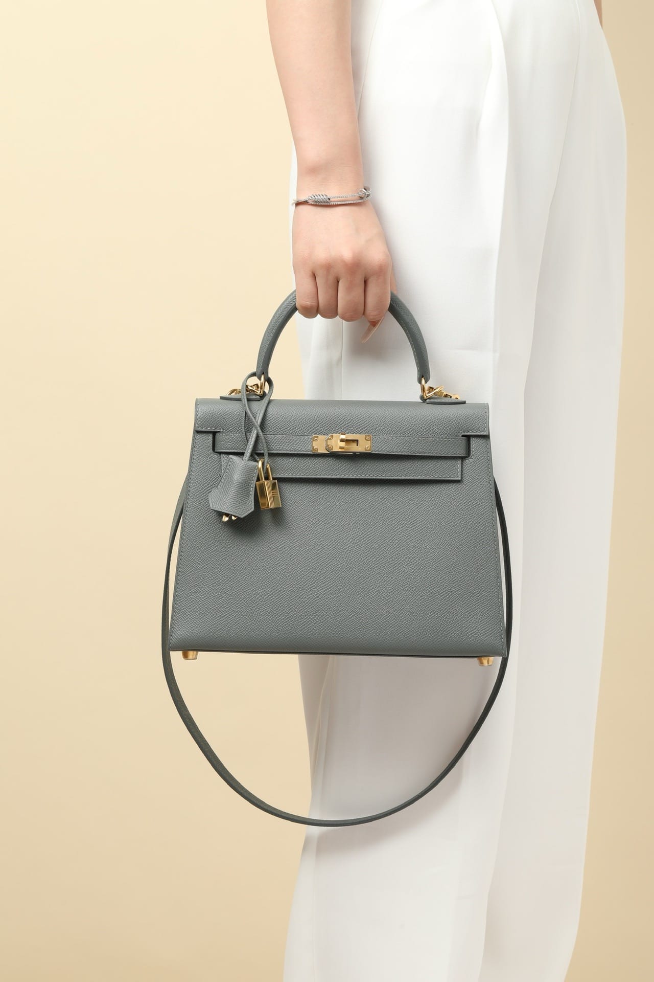 Kelly Hermes Epsom 63 gold