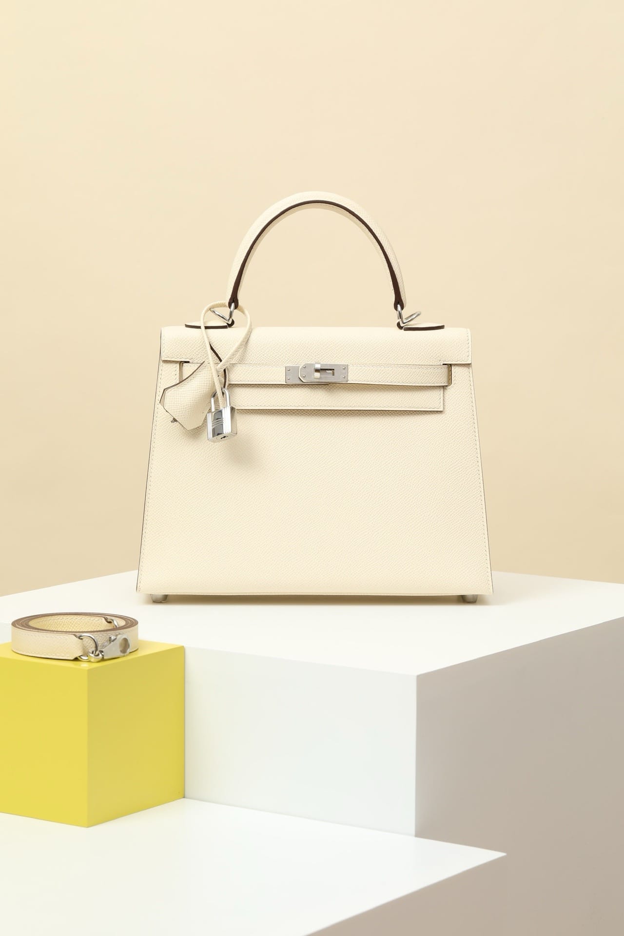 Kelly Hermes Epsom L2 silver