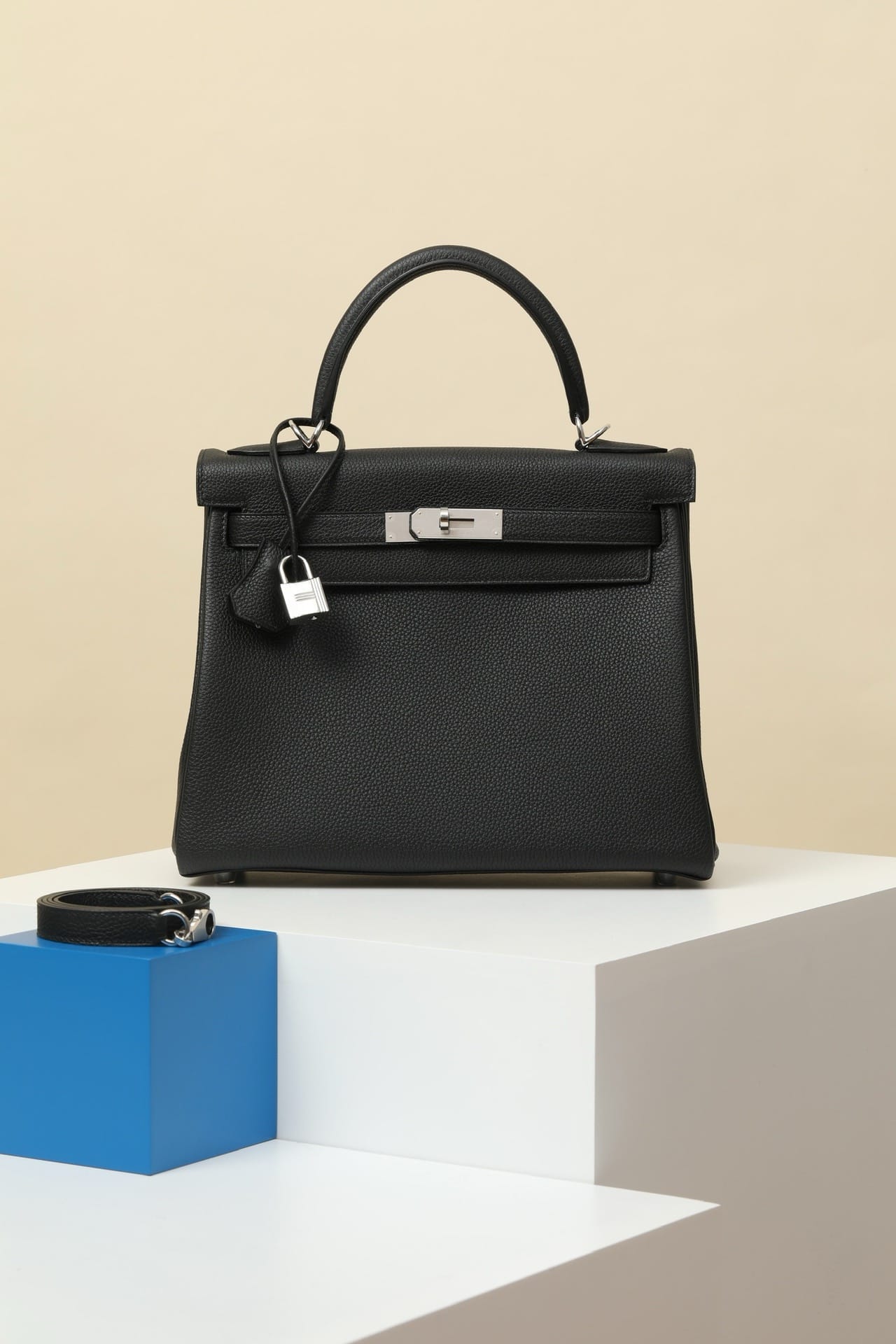 Kelly Hermes Togo CK89 silver