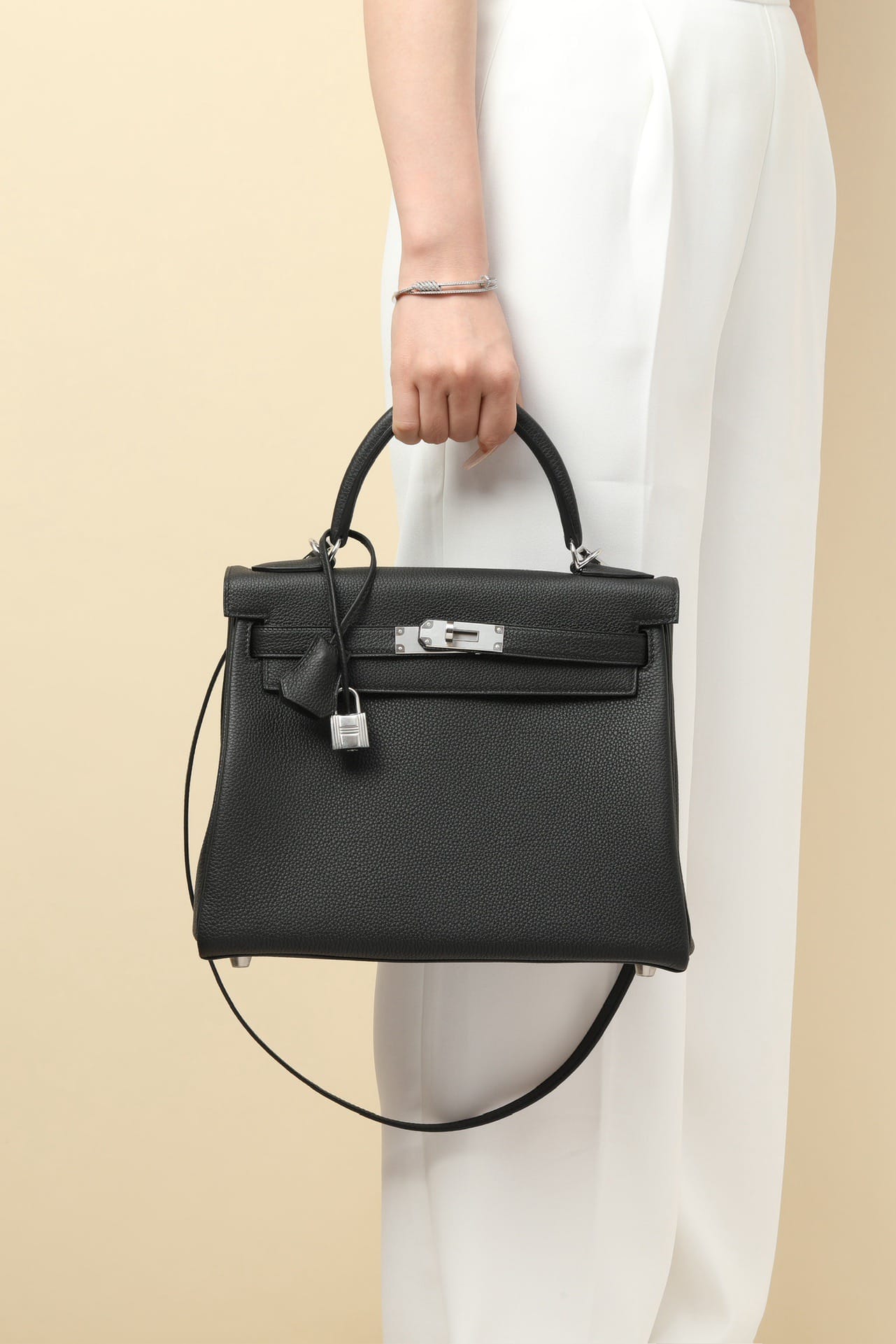 Kelly Hermes Togo CK89 silver