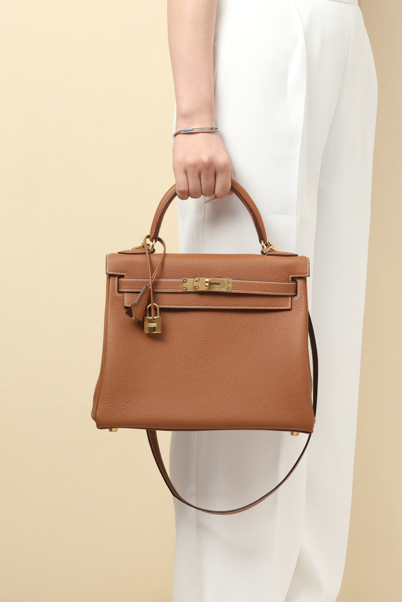 Kelly Hermes Togo CK37 gold